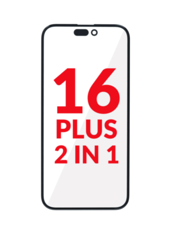 G+ OCA PRO 2-in-1 (Front Glass + OCA) for iPhone 16 Plus (Pack of 5)