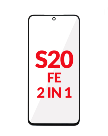 2-in-1 (Front Glass + OCA) for Galaxy S20 FE (Premium)