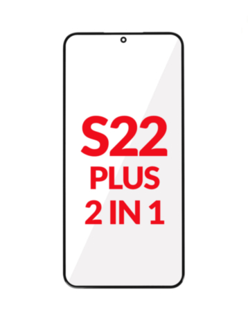 2-in-1 (Front Glass + OCA) for Galaxy S22 Plus (Premium)