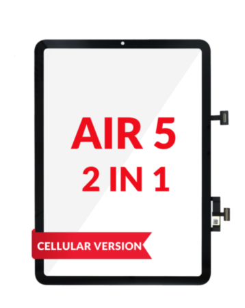 G+ OCA PRO 2-in-1 (Front Glass + Touch Screen Digitizer) for iPad Air 5 (2022) (Cellular Version) (Premium)
