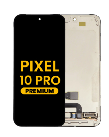 OLED Assembly with Frame for Google Pixel 10 Pro (With Fingerprint Sensor) (Premium)