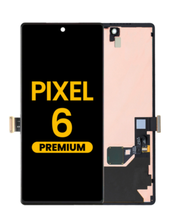 OLED Assembly with Frame for Google Pixel 6 (With Fingerprint Sensor) (Premium)