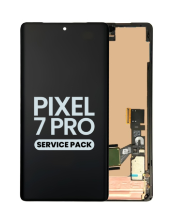 OLED Assembly with Frame for Google Pixel 7 Pro (With Fingerprint Sensor) (Service Pack)