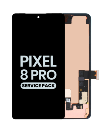 OLED Assembly with Frame for Google Pixel 8 Pro (With Fingerprint Sensor) (Service Pack)