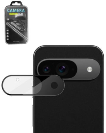 Back Camera Tempered Glass for Google Pixel 9 (BLACK)