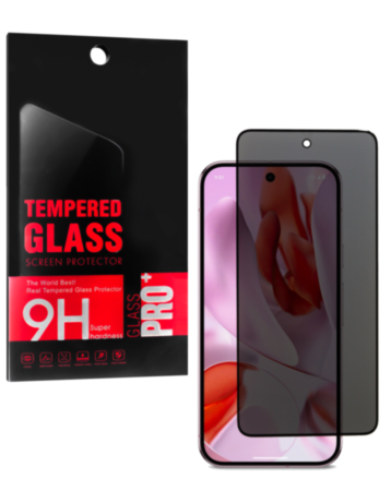 Privacy Tempered Glass for Google Pixel 9 / Pixel 9 Pro (2.5D / 1 Piece)