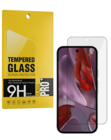 Clear Tempered Glass for Google Pixel 9A (Case Friendly / 2.5D / 1 Piece)