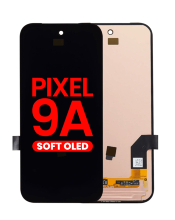OLED Assembly without Frame (without Fingerprint Sensor) for Google Pixel 9A (Aftermarket OLED)
