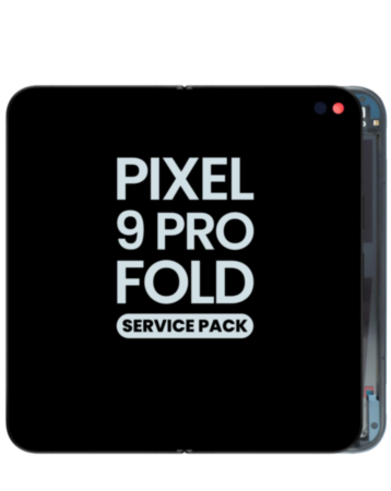 Inner OLED Assembly with Frame or Google Pixel 9 Pro Fold (OBSIDIAN) (Service Pack)