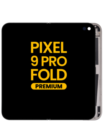 Inner OLED Assembly with Frame for Google Pixel 9 Pro Fold (US & International) (PORCELAIN) (Premium)