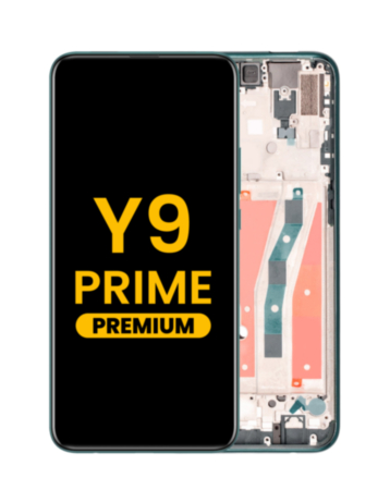 LCD Assembly with Frame for Huawei Y9 Prime (2019) (Premium) (EMERALD GREEN)