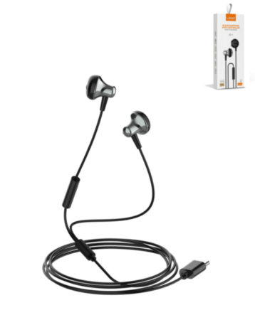 LDNIO HP08C High Quality USB-C Wired Stereo Earphone with Controller (Only Ground Shipping)