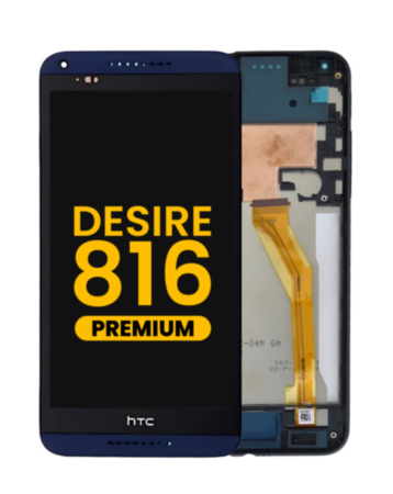 LCD Assembly with Frame for HTC Desire 816 (BLACK) (Premium)