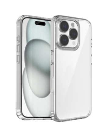 Hybrid Case with Air Cushion Technology - CLEAR for iPhone 16 Pro (Only Ground Shipping)