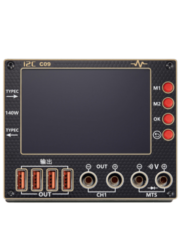 i2C C09S Charge Detection and Voltage Measurement Digital Waveform Ammeter (Only Ground Shipping)