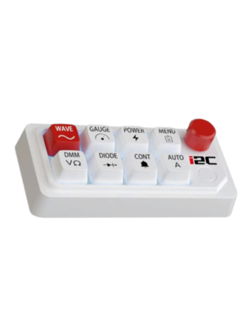 i2C K01 Hotkey Keyboard for C09 Waveform Ammeter