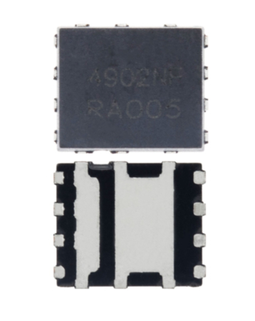 MacBook Air (A1466 / A1465 / Mid 2013 To Mid 2017) PPBUS MOSFET (NTMFD4902NFT1G 30V DFN-8 Pin)