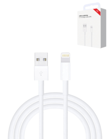 USB A-L Non-MFI Charging Data Cable (9ft) (10W) (Only Ground Shipping)