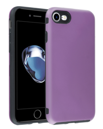 Full Cover New Design Silicone Case - LILAC for iPhone 7 / 8 (Only Ground Shipping)