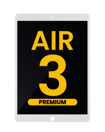 LCD and Digitizer Assembly for iPad Air 3 (WHITE) (Premium)