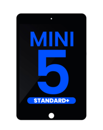 Standard+ LCD and Digitizer Assembly for iPad Mini 5 (BLACK) (Sleep / Wake Sensor Flex Pre-Installed)