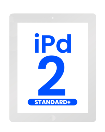 Standard+ Digitizer iPad 2 (WHITE) (iPad 2 Home Button Pre-Installed)