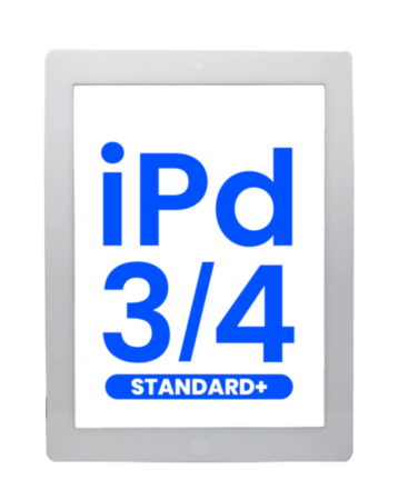 Standard+ Digitizer iPad 3 / iPad 4 (WHITE) (iPad 3 Home Button Pre-Installed)