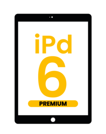 Digitizer Assembly for iPad 6 (2018) (BLACK) (Premium)