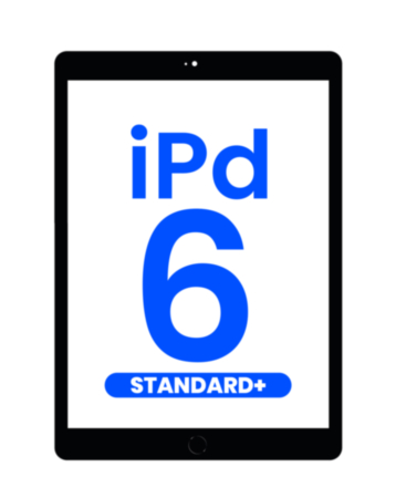 Standard+ Digitizer iPad 6 (2018) (BLACK) (Home Button Pre-Installed)