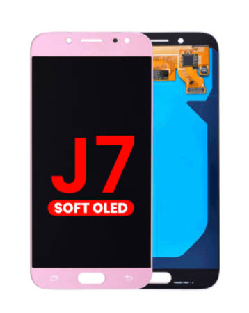 OLED Assembly for Galaxy J7 Pro (J730 / 2017) (PINK) (Aftermarket OLED)