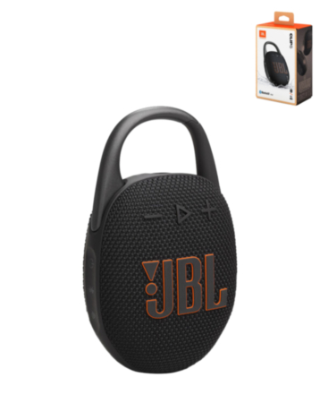 JBL Clip 5 Ultra-Portable Waterproof Speaker - BLACK (Only Ground Shipping)