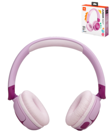 JBL JR320BT Bluetooth Kids Wireless On-Ear Headphones - PURPLE (Only Ground Shipping)