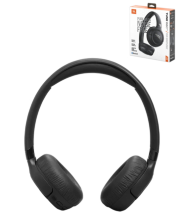 JBL Tune 680NC Noise Cancelling Wireless Bluetooth Headphones (BLACK) (Only Ground Shipping)