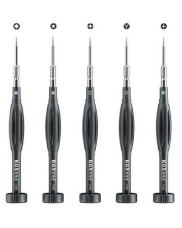 KAIGEXIN K-808 2D Rugby Phone Screwdriver Set (+1.3 / 0.8 / Y0.6 / +2.5 / 4IP)