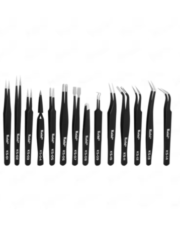 Kaisi 14in1 Precision Tweezer Set (Only Ground Shipping)