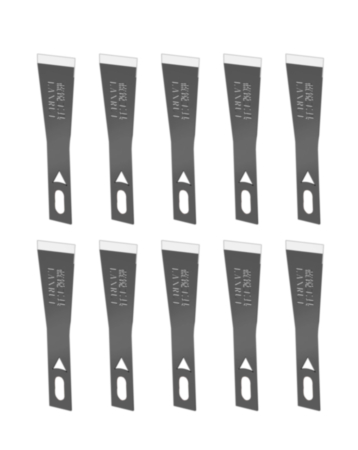 LANRUI 007S Cold Blade Gaming Shovel For Qickly Remove The CPU Thermal Paste Enhance Competitive Speed (10 Pcs / Set)