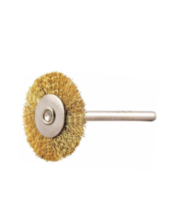 LANRUI Copper Brush Used with a Hand Drill for Glue Removal (3.0 Size / 5 Pcs) (Only Ground Shipping)