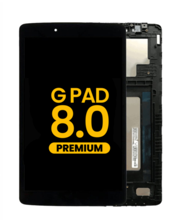LCD Assembly without Frame for LG G Pad 8.0 (V480 / V485 / V490) (BLACK) (Premium)