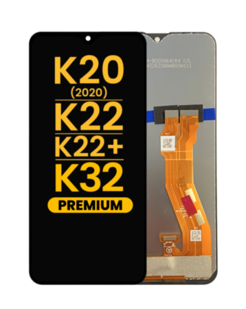 LCD Assembly without Frame for LG K20 (2020) / K22 / K22 Plus (K220) / K32 (BLACK) (Premium)