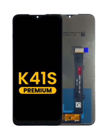 LCD Assembly without Frame for LG K41s (BLACK) (Premium)