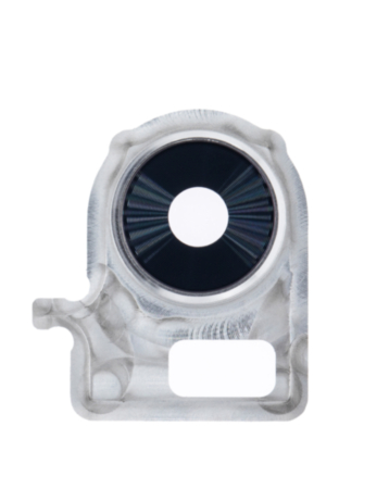 Back Camera Lens with Bracket for LG Velvet (White)