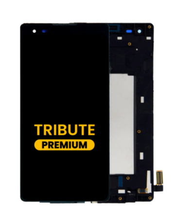 LCD Assembly with Frame for LG Tribute (LS676) (BLACK) (Premium)