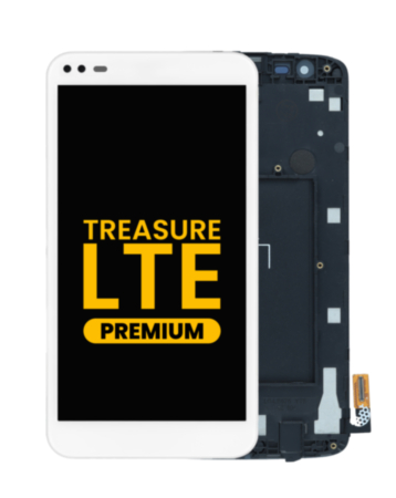 LCD Assembly with Frame for LG Treasure LTE (L52VL L51AL) (WHITE)
