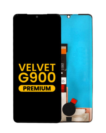 OLED Assembly without Frame for LG Velvet (G900) (BLACK) (Premium)