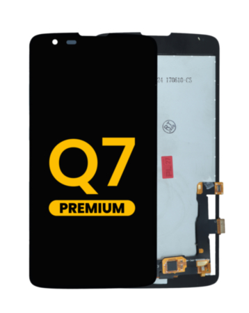 LCD Assembly without Frame for LG Q7 (X210G / 2016) (BLACK) (Premium)