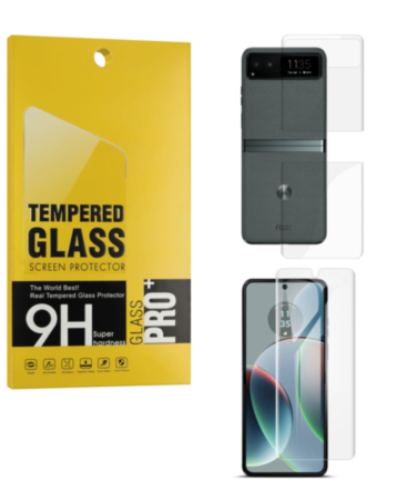 Flexible Screen Protector for Motorola Razr / Razr 40 (XT2323 / 2023) (3 Piece Set)