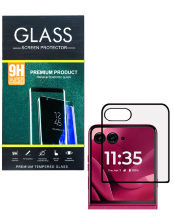 Back Tempered Glass for Motorola Razr Ultra 2025 / Razr 60 Ultra (XT2551 / 2025) (3D Curved / 1 Piece)