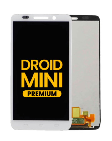 LCD Assembly without Frame for Motorola Droid Mini (XT1030) (WHITE) (Premium)