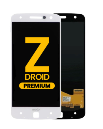 LCD Assembly without Frame for Motorola Moto Z (XT1650-01 / 03) (WHITE) (Premium)