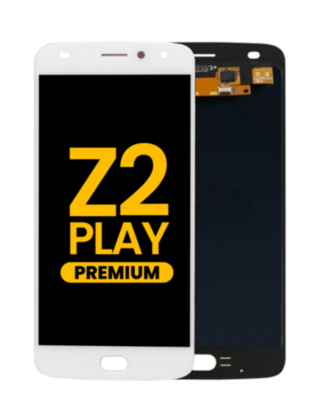 LCD Assembly without Frame for Motorola Moto Z2 Play (XT1710) (WHITE) (Premium)
